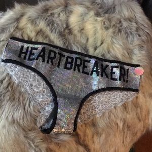 🔥VS PINK Extra Low Sequin Hipster panty